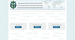 Desktop Screenshot of icmf.info