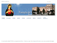 Tablet Screenshot of icmf.it